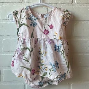Baby 0-3mo Floral Two Piece Matching Set Old Navy